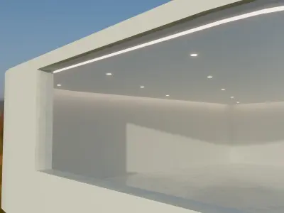 Room interior 3D model