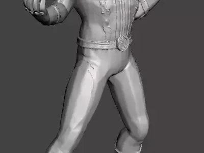 Electro 3d STL model ready for printing with supports  3D print model