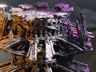 Victorian Pendulum  tower  3D model