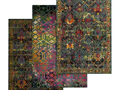 Rug Set 80 3D model
