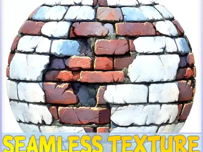 Stylized Wall Seamless Texture Texture 27