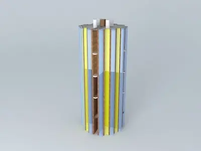 Crown vase 3D model