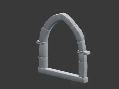 Medieval Portal 3D model
