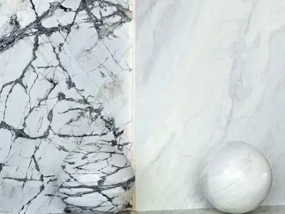 Porcelanosa Xtone 3in1 Tile Set - Elegant Marble Textures Texture