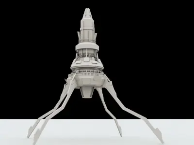 terraforming machine 3D model