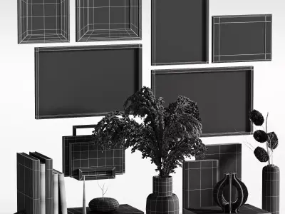 decorative set44 3D model