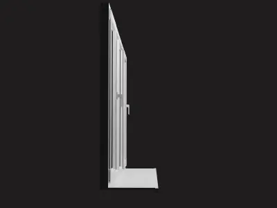 Plastic Window Low-poly 3D model