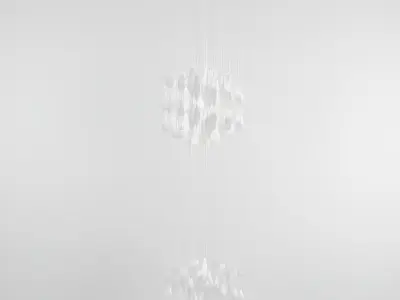 AURA 1 chandelier 3D model