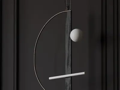 HANGING SAM Pendant Light 3D model