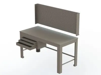 Garage table Free 3D print model