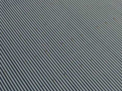 Corrugated Steel Wall  Texture