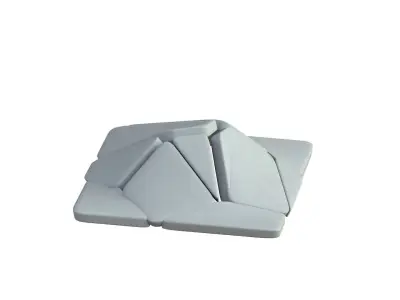 Sci Fi Object No 5793 Low Poly Texture