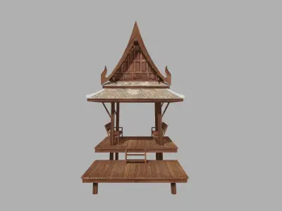 SALA-THAI Low-poly 3D model