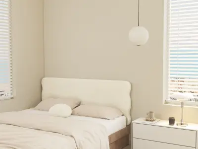 Apartment Studio 64 m2 Blender 3D model