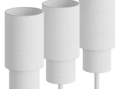 Floor lamp S05 3D model