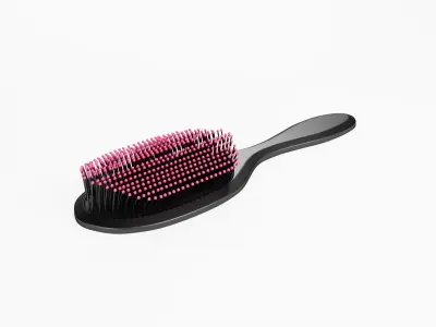 Blowdry Comb Hair 3D model