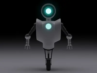 Robot Companion 3D model