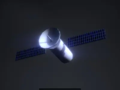 Game Ready Space Toys 3D Model Pack