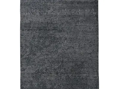 DEDALO HAND-KNOTTED RUG 3D model