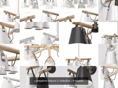 Lampatron Natura C collection 3D Model Pack