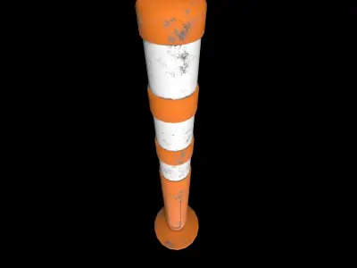 Traffic cones 3D Model Pack