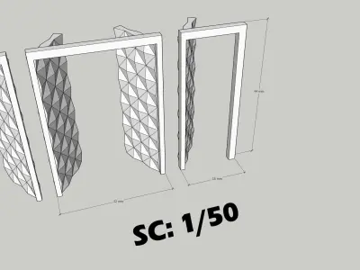 3Dprint Parametric Doors 3D print model