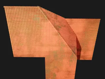 Realistic Roof Collections 25 3D model