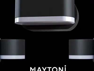Wall lamp O803WL-L6B Maytoni Outdoor free 3d model  Free 3D print model