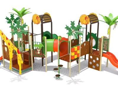 Jungle Playground 3D model