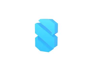 Sci-Fi Number 8 v1 008 Low-poly 3D model