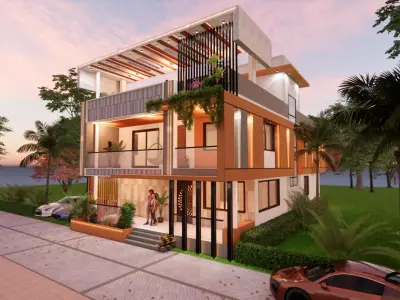 Contemporary Luxury House - Modern Villa Architecture 3D model