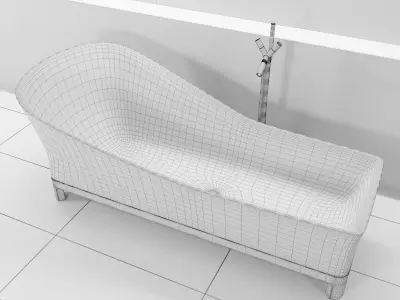 Bath Sofa 3D model