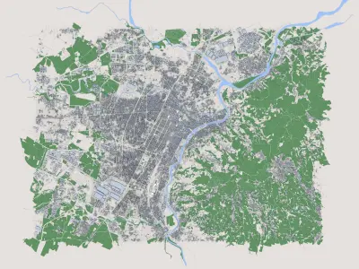 Turin City Italy 3D model