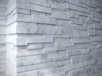 MSI Stacked Stone Set 01 3D model