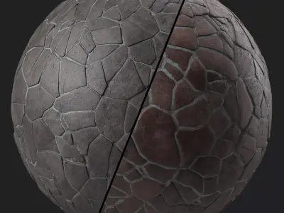 Pavement Materials 63- Sbsar Pbr 4k Seamless Texture