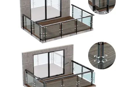 BALUSTRADE NO1 A 3D model