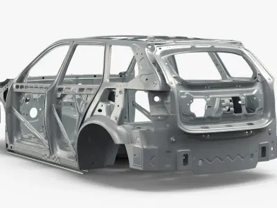  SUV Car Chassis Structure 