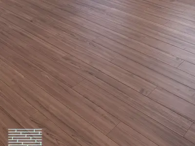 Parquet - Laminate - Wooden floor Low-poly 3D model