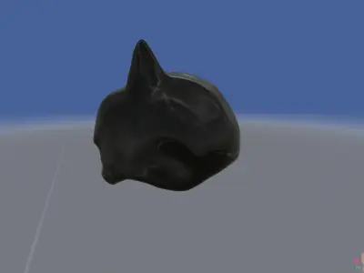 Batman Mask V3 3D model