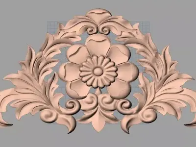 CNC 3D relief models STL format file used for artcam aspire E340 3D model