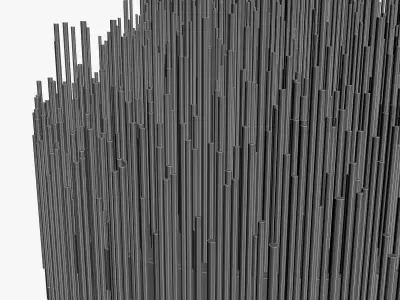 Terzani Iceberg Ceiling Light 3D model