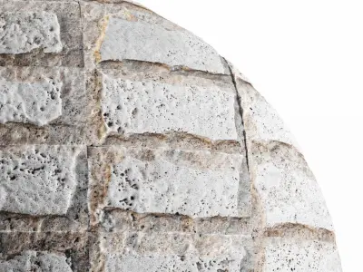 Multi-texture from natural stone blocks - 18pcs Texture