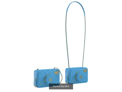 Camera Bag 3D Model Pack