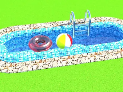 Swimming Pool 3D model
