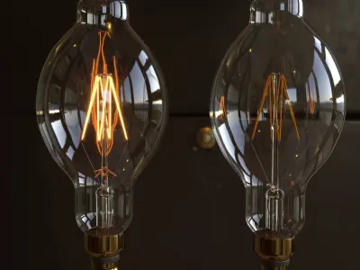 Big Edison Bulb 3D model