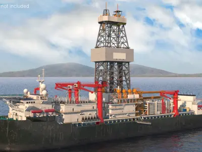  Offshore Drilling Ship 