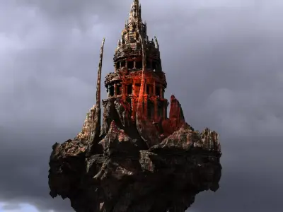 Kassogtha Tower  3D model