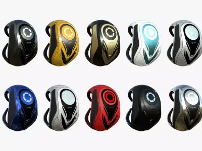 10 SciFi Backpack G Collection - Fashion Character Design