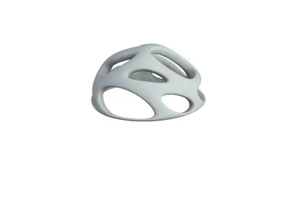 SciFi Cube Object No 46347 Low Poly Shape Low-poly 3D model