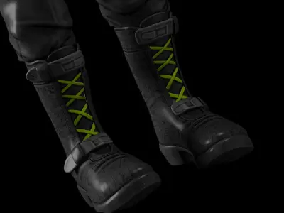 ATHENA - Sci Fi Female 3D model